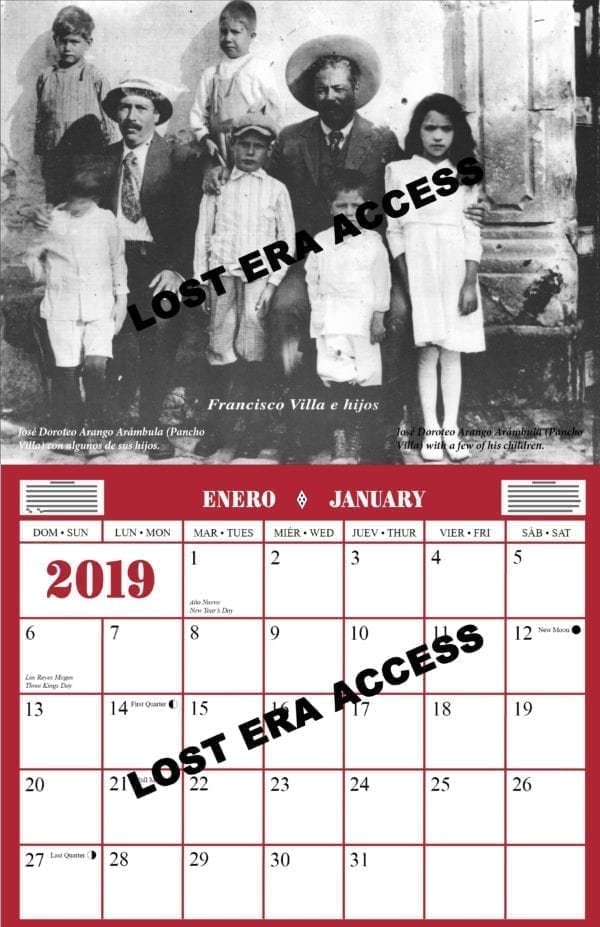 2019 Mexican Heritage Collector’s Calendar - Image 2