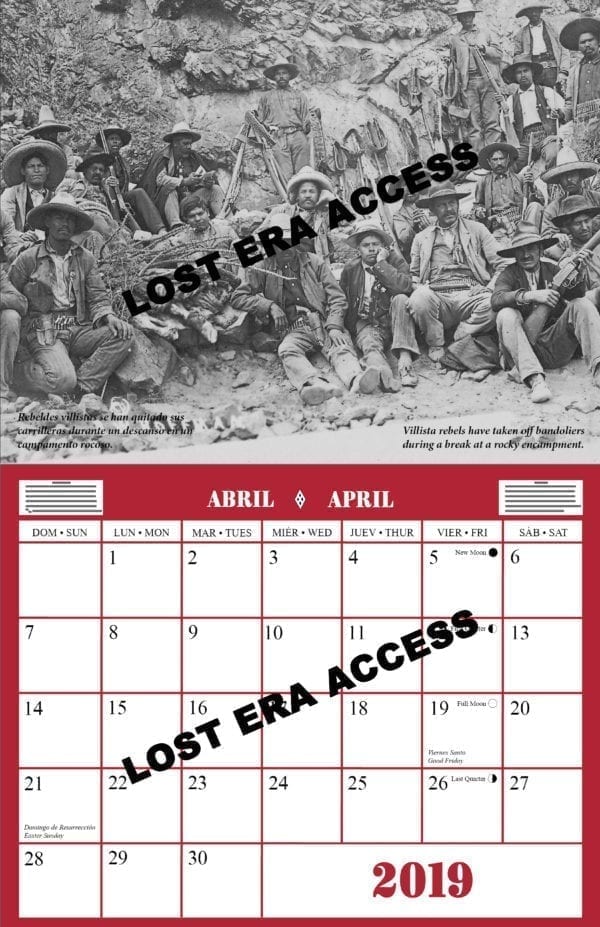 2019 Mexican Heritage Collector’s Calendar - Image 5