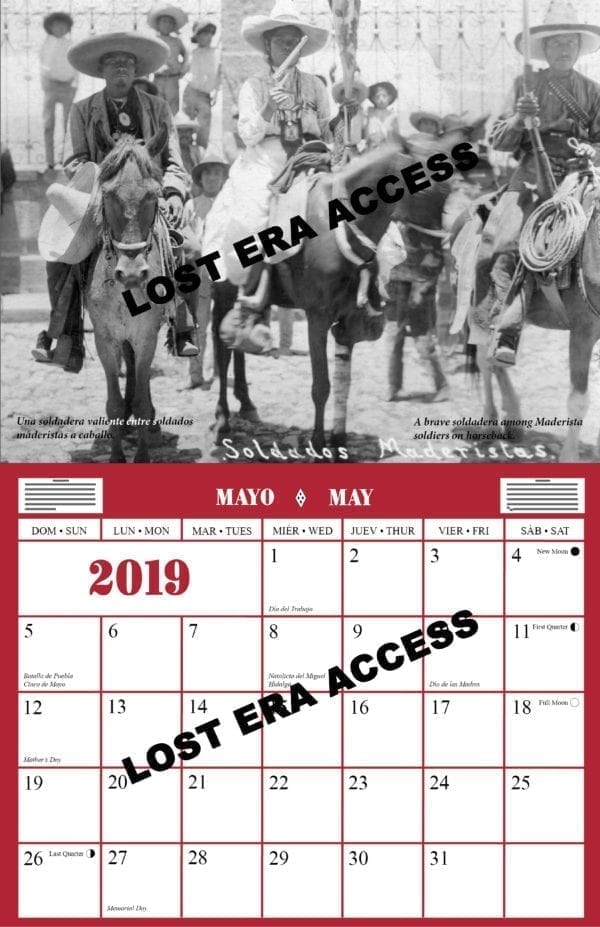 2019 Mexican Heritage Collector’s Calendar - Image 6