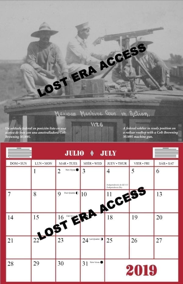 2019 Mexican Heritage Collector’s Calendar - Image 8