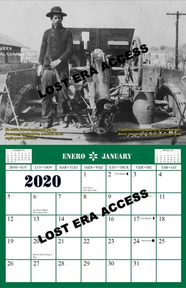2020 Mexican Heritage Collector's Calendar - Image 2