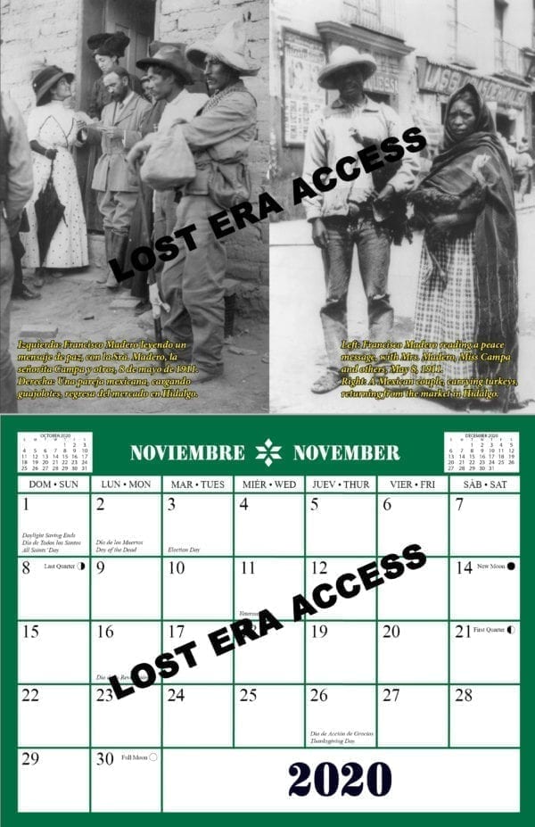 2020 Mexican Heritage Collector's Calendar - Image 12