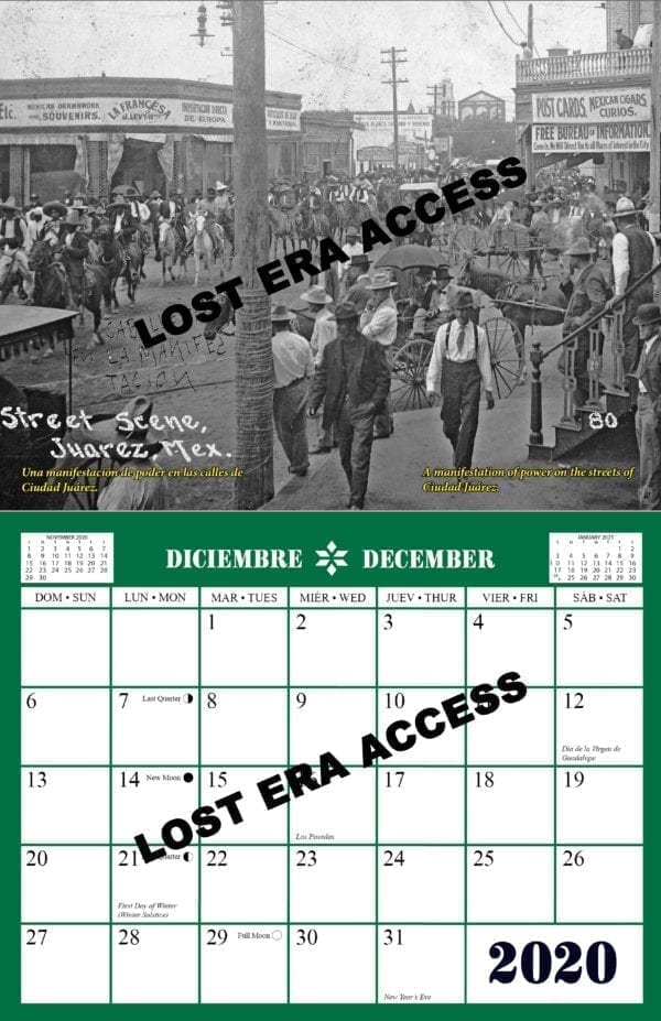 2020 Mexican Heritage Collector's Calendar - Image 13