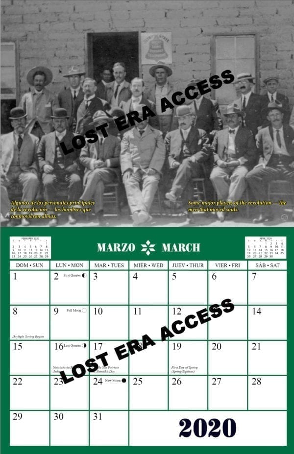 2020 Mexican Heritage Collector's Calendar - Image 4
