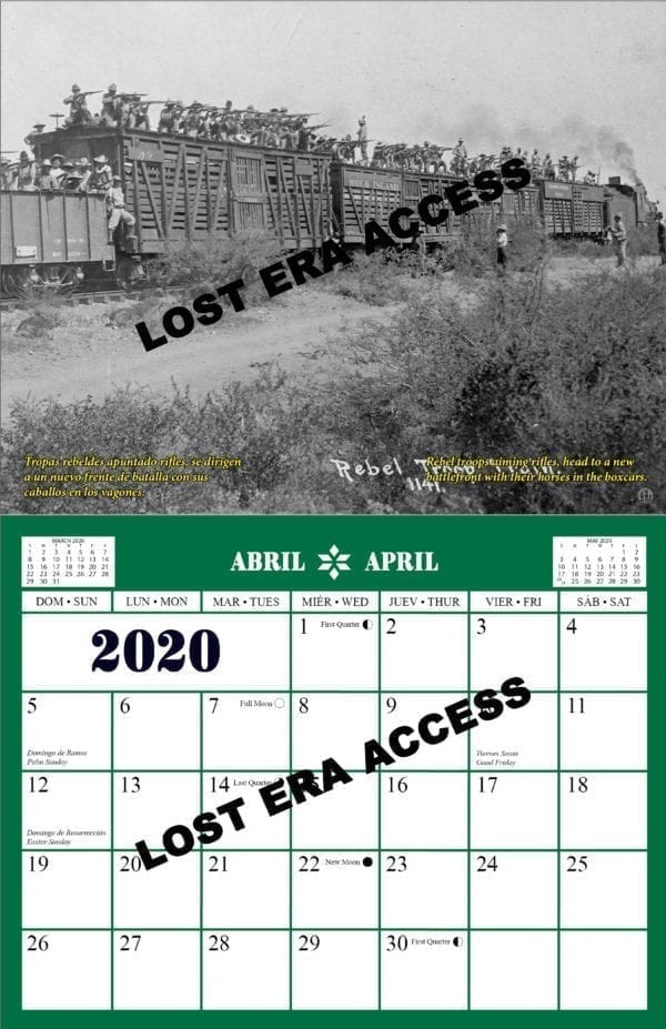 2020 Mexican Heritage Collector's Calendar - Image 5