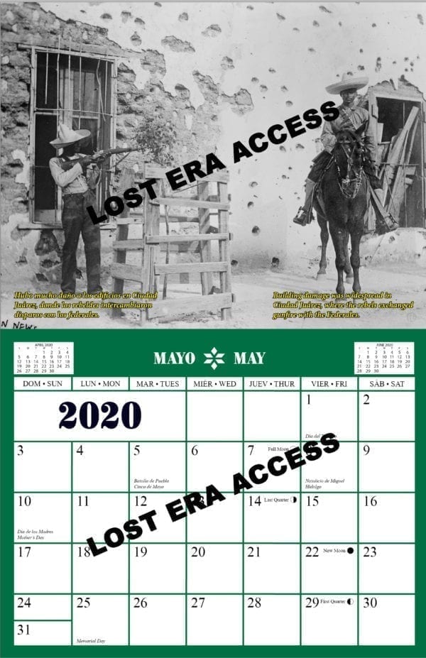 2020 Mexican Heritage Collector's Calendar - Image 6