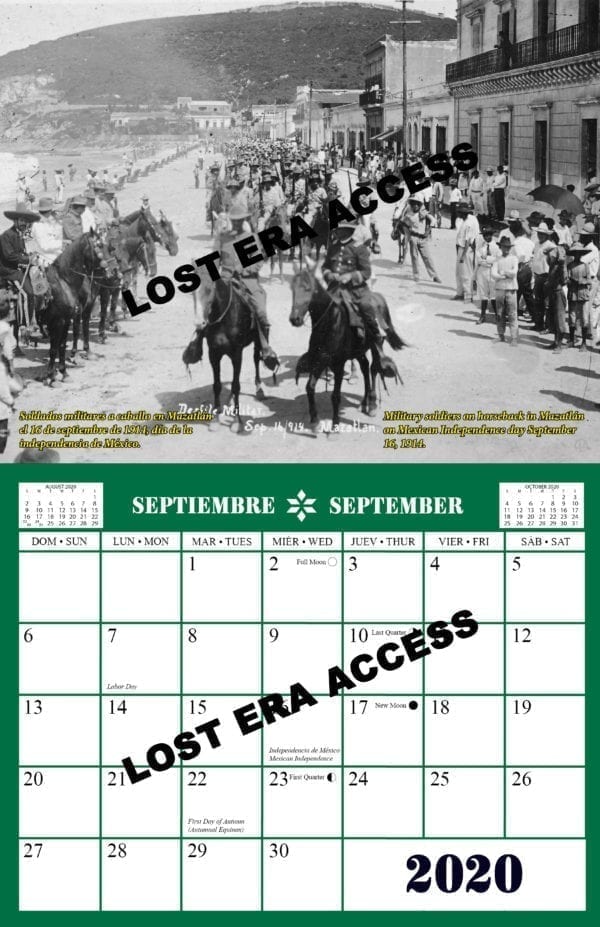 2020 Mexican Heritage Collector's Calendar - Image 10