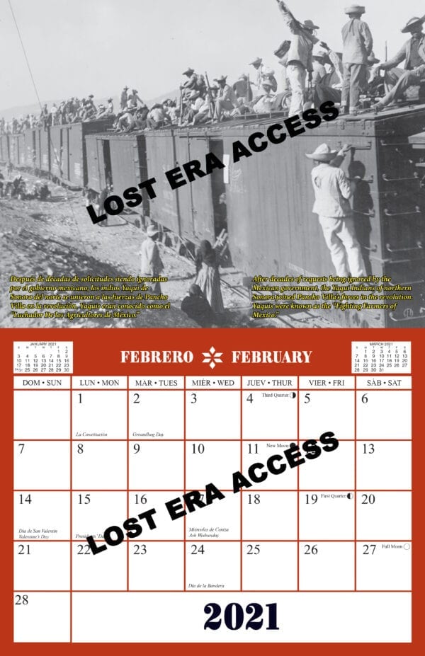 2021 Mexican Heritage Collector's Calendar - Image 4