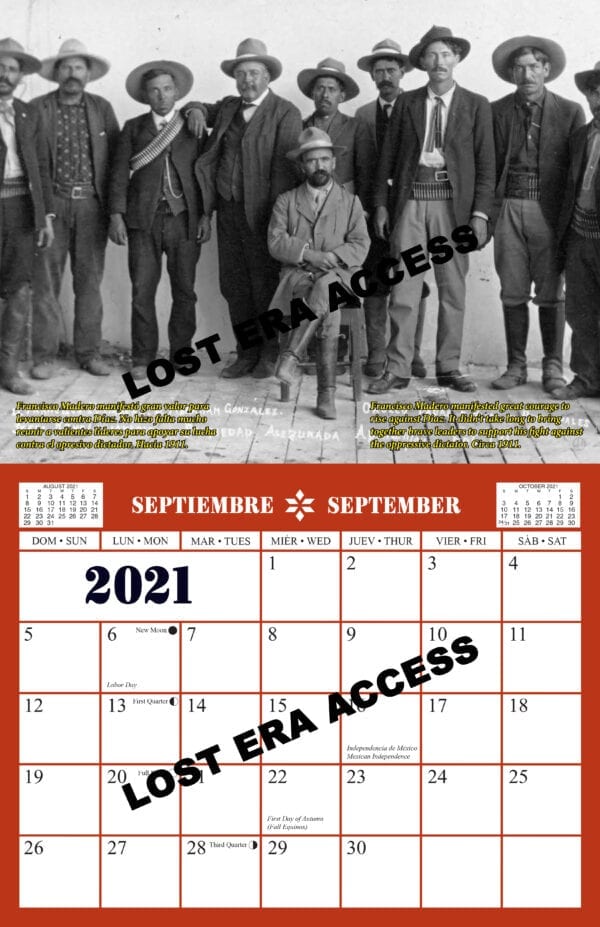 2021 Mexican Heritage Collector's Calendar - Image 11