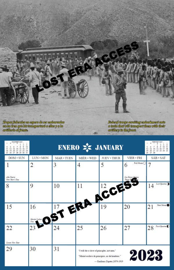 2023 Mexican Heritage Collector's Calendar - Image 11