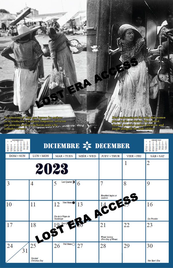 2023 Mexican Heritage Collector's Calendar - Image 13