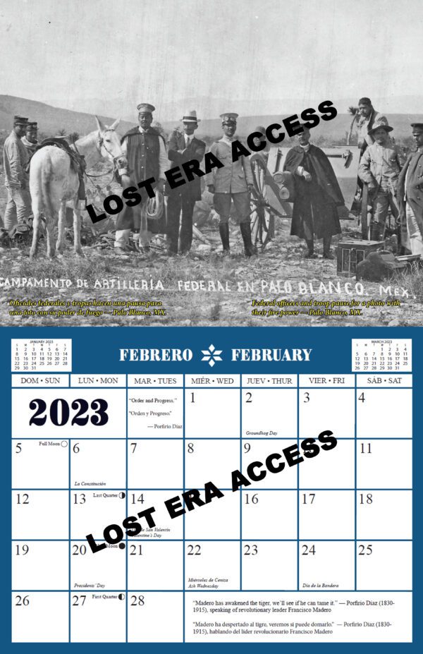 2023 Mexican Heritage Collector's Calendar - Image 10