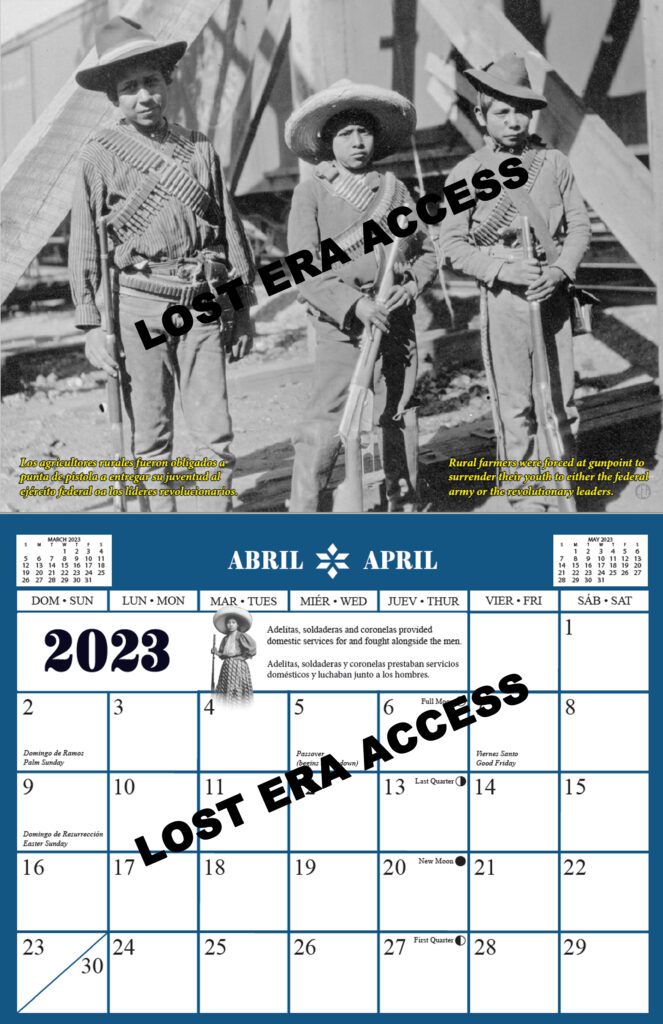 2023 Mexican Heritage Collector S Calendar Lost Era Access