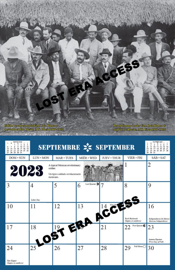 2023 Mexican Heritage Collector's Calendar - Image 3